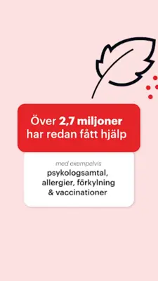 Min Doktor – Vård & vaccin android App screenshot 1